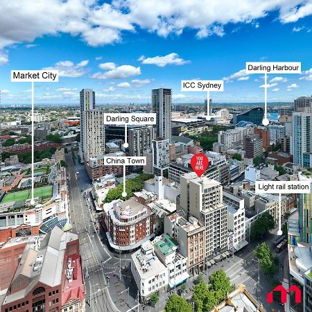 Metawise Sydney Cbd Haymarket Luxe 2Bed Penthouse Aqua Bagian luar foto